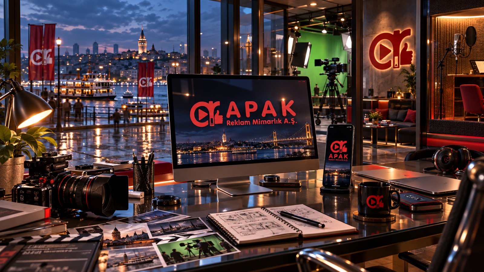 Kent mobilyası ve açık hava reklam uygulaması