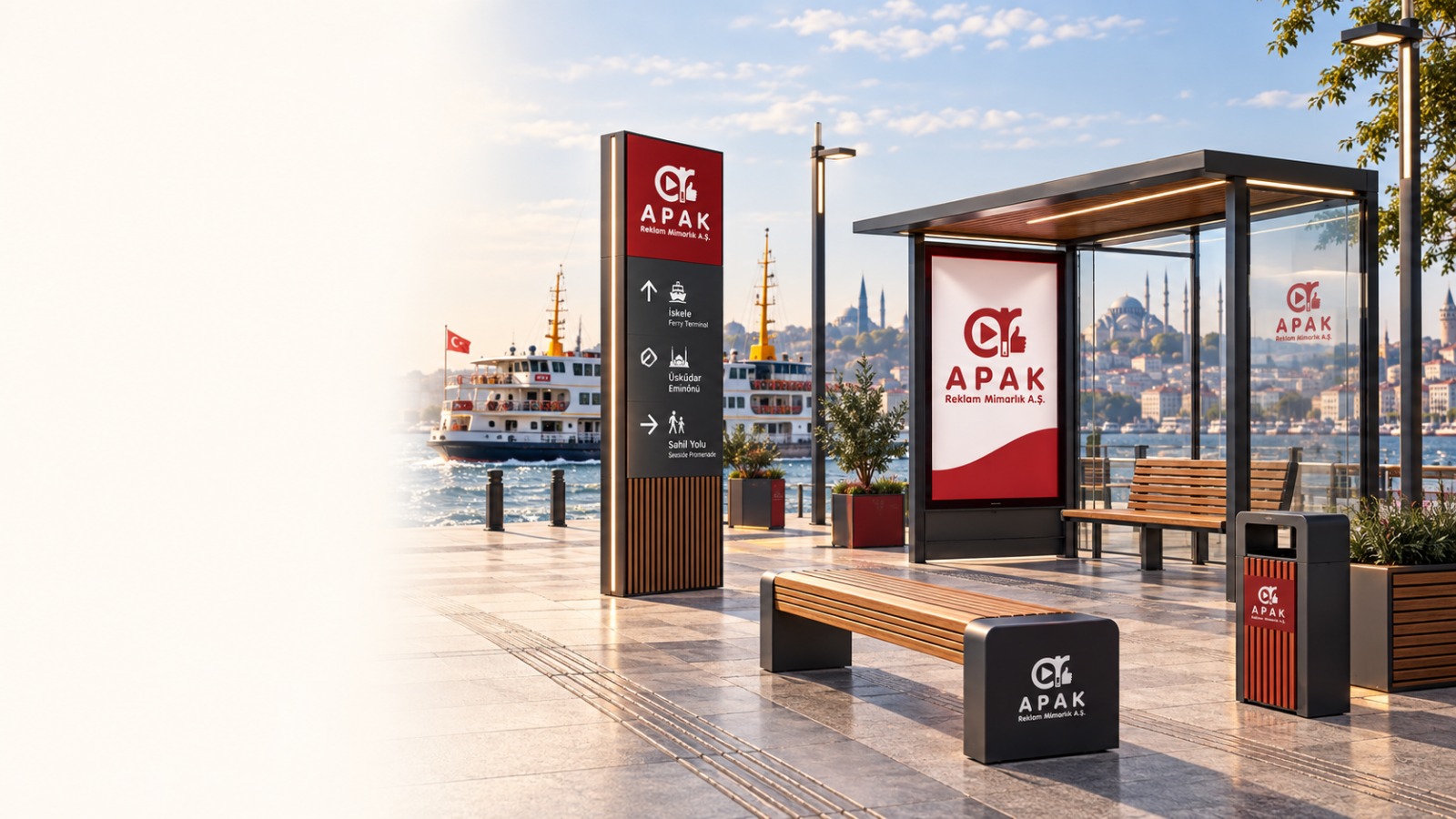 Açık hava tabela uygulaması